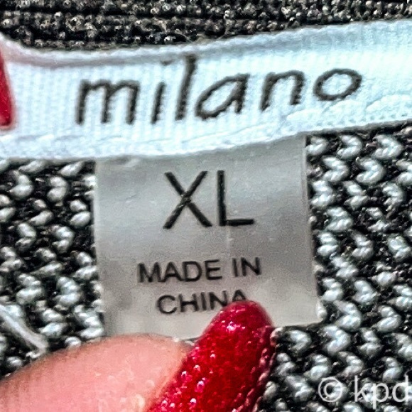 Milano A-Line elasticized waist adorable skirt XL - Picture 8 of 8